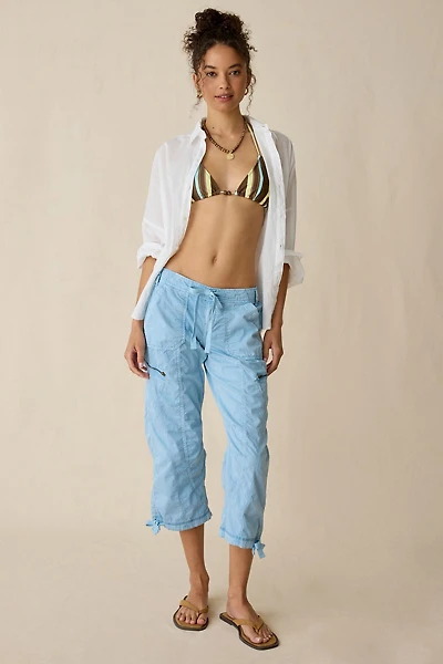 BDG Sidekick Crop Cotton Utility Pants