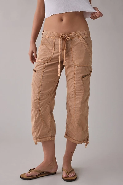 BDG Sidekick Crop Cotton Utility Pants