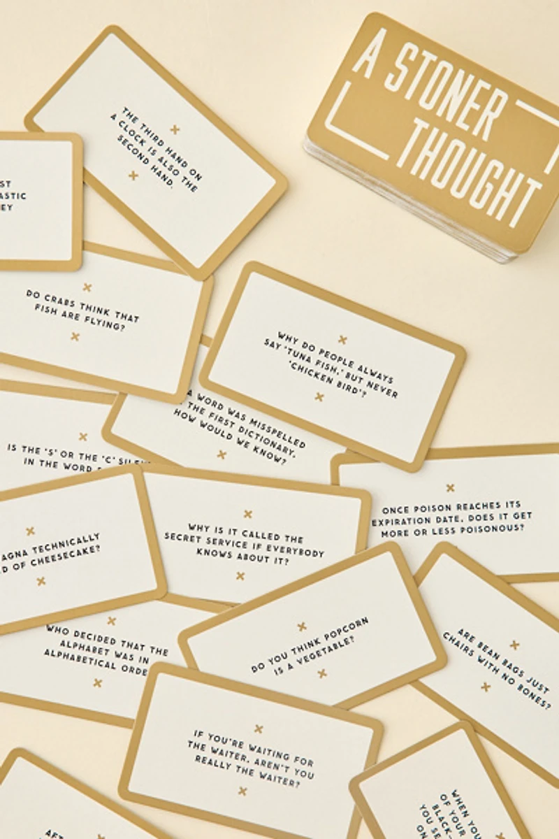 Stoner Thoughts Party Card Game