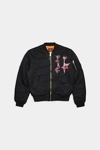 Mindblown Crossbones Bomber Jacket