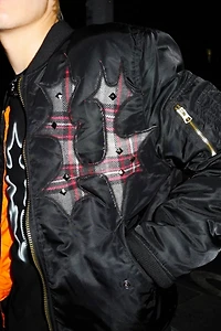 Mindblown Crossbones Bomber Jacket