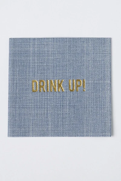 No Reservations Drink Up Disposable Cocktail Napkins