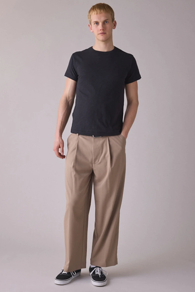 Standard Cloth Paco Slim Slub Cotton Tee