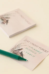 Bad Betty Greeting Co. S*** I Might Forget Sticky Notepad