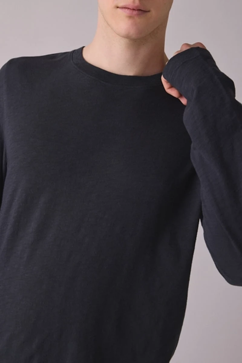 Standard Cloth Slub Long Sleeve Tee