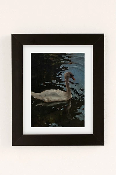 Miss Mustard Seed Swan One Art Print