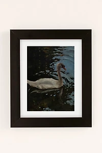 Miss Mustard Seed Swan One Art Print