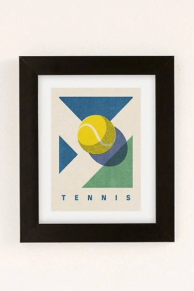 Daniel Coulmann BALLS Tennis Hard Court Art Print