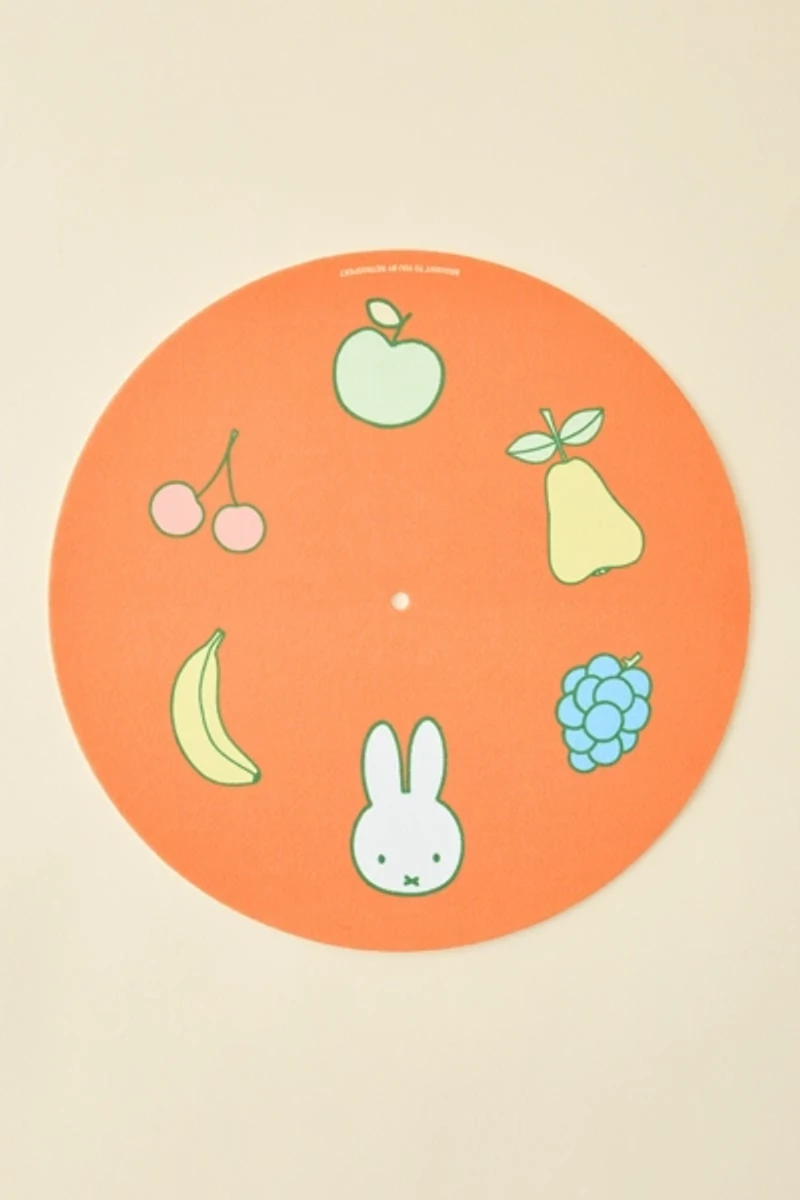 Miffy + Retrospekt Fruit Turntable Slipmat