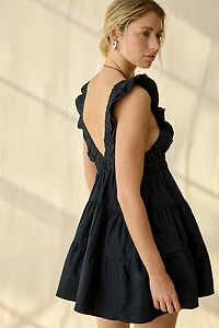 Kimchi Blue Main Stage Tiered Ruffle Mini Dress