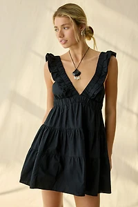 Kimchi Blue Main Stage Tiered Ruffle Mini Dress