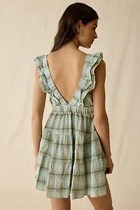 Kimchi Blue Main Stage Tiered Ruffle Mini Dress