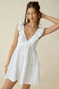 Kimchi Blue Main Stage Tiered Ruffle Mini Dress