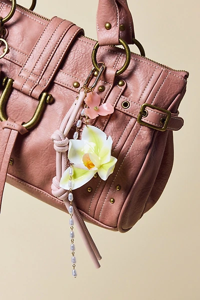 Orchid Bloom Dangling Keychain