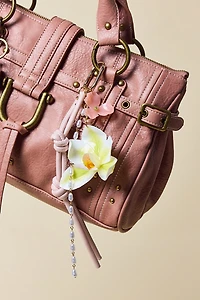 Orchid Bloom Dangling Keychain