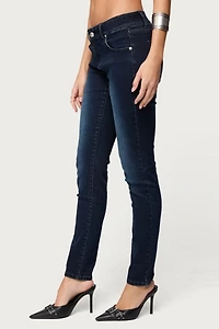 Edikted Eloise Low Rise Skinny Jeans