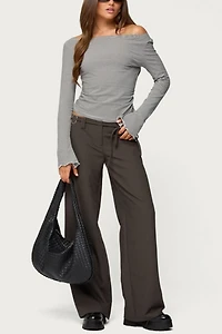 Edikted Raphael Tie Belt Pants