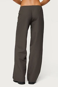Edikted Raphael Tie Belt Pants