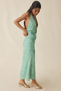 Elevator Disco Selina Beaded Midi Skirt