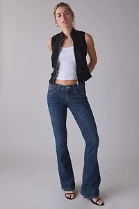 Motel Hanae High Neck Sleeveless Zip-Front Top