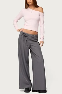 Edikted Mayson Off Shoulder Knit Top