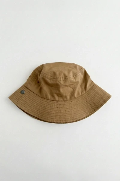 MHL Margaret Howell Gabardine Snap Bucket Hat