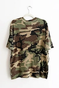 Stussy Pigment Dye Camo Short Sleeve Thermal