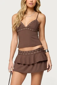 Edikted Hailie Grommet Tank Top