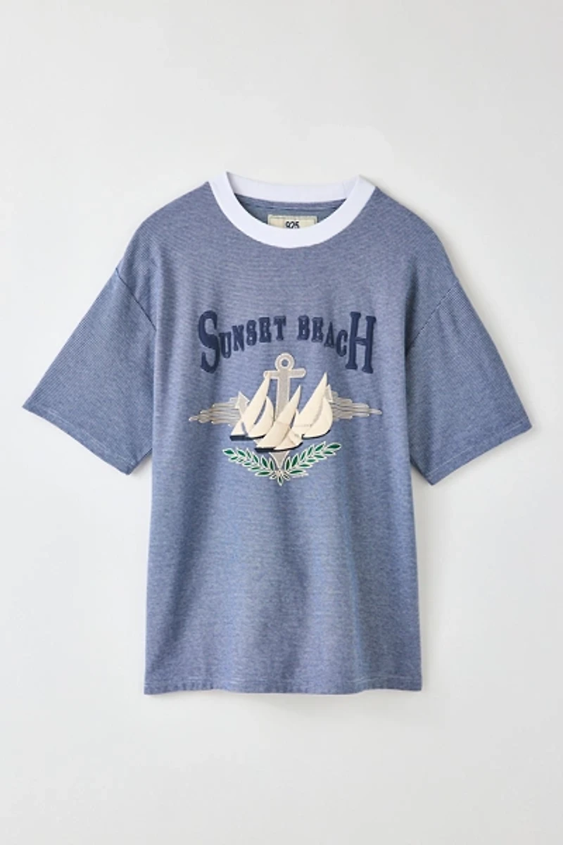 925 Originals Sunset Beach Graphic Tee