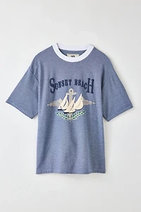 925 Originals Sunset Beach Graphic Tee