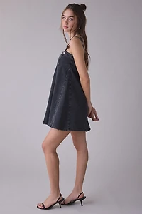 The Ragged Priest Dilemma Denim Mini Dress