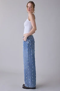 The Ragged Priest Clutter Studded Baggy Jean