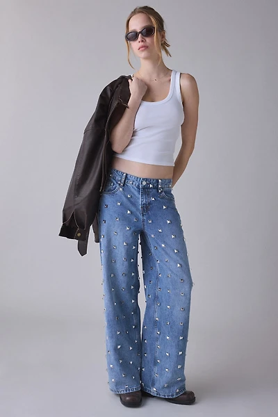 The Ragged Priest Clutter Studded Baggy Jean