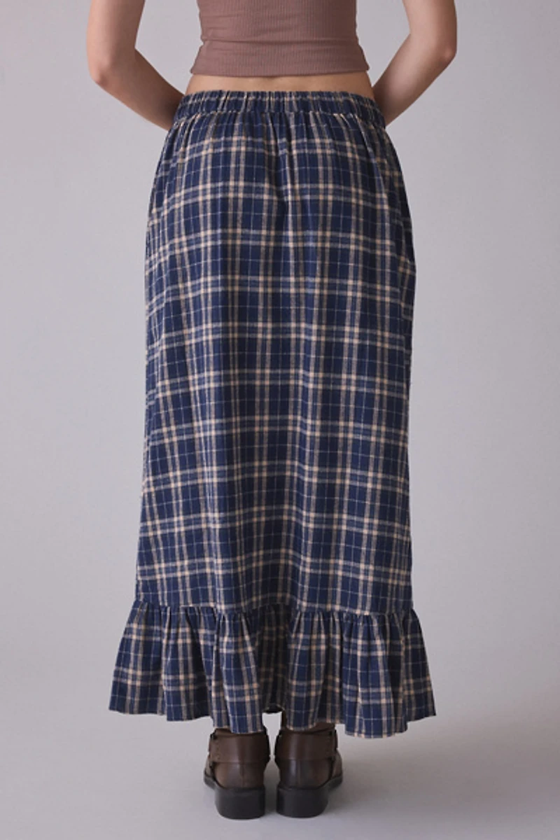 The Ragged Priest Task Pleated Knee-Length Skirt
