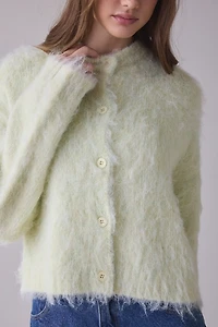 The Ragged Priest Baby Graphic Brushed Knit Cardigan