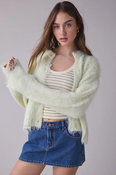 The Ragged Priest Baby Graphic Brushed Knit Cardigan