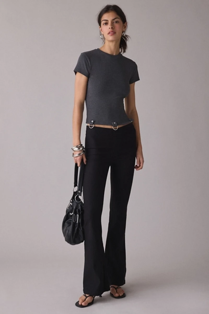 The Ragged Priest Buckle Detail Baby Tee