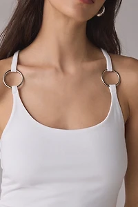 The Ragged Priest Char O-Ring Strappy Cami Top