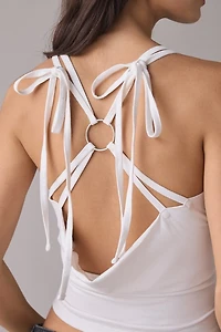 The Ragged Priest Char O-Ring Strappy Cami Top