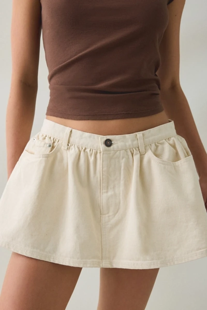 Steve Madden Darella Denim Mini Skort