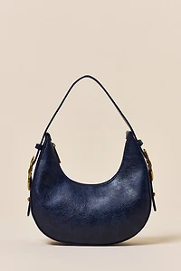 UO Ella Buckled Crescent Shoulder Bag