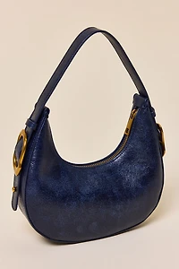 UO Ella Buckled Crescent Shoulder Bag