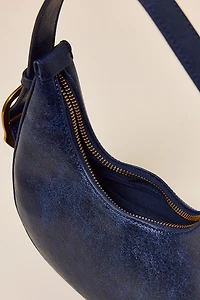 UO Ella Buckled Crescent Shoulder Bag