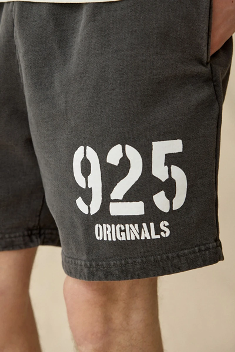 925 Originals Stencil Logo Sweat Shorts
