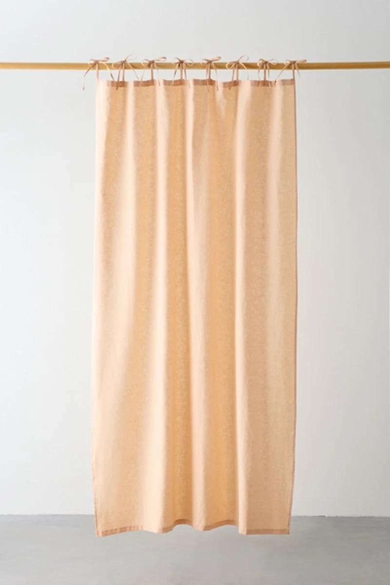 Classic Linen-Blend Window Panel