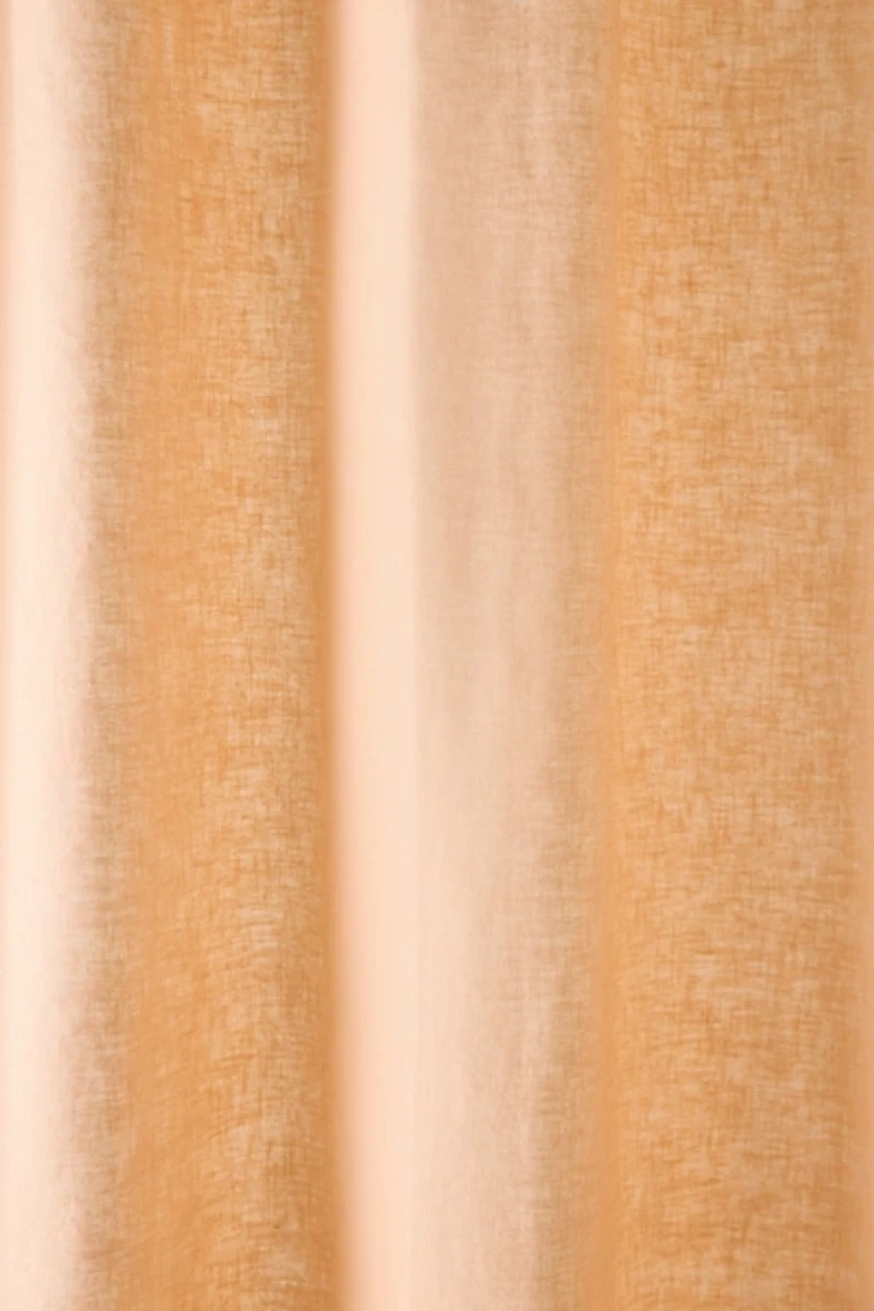 Classic Linen-Blend Window Panel
