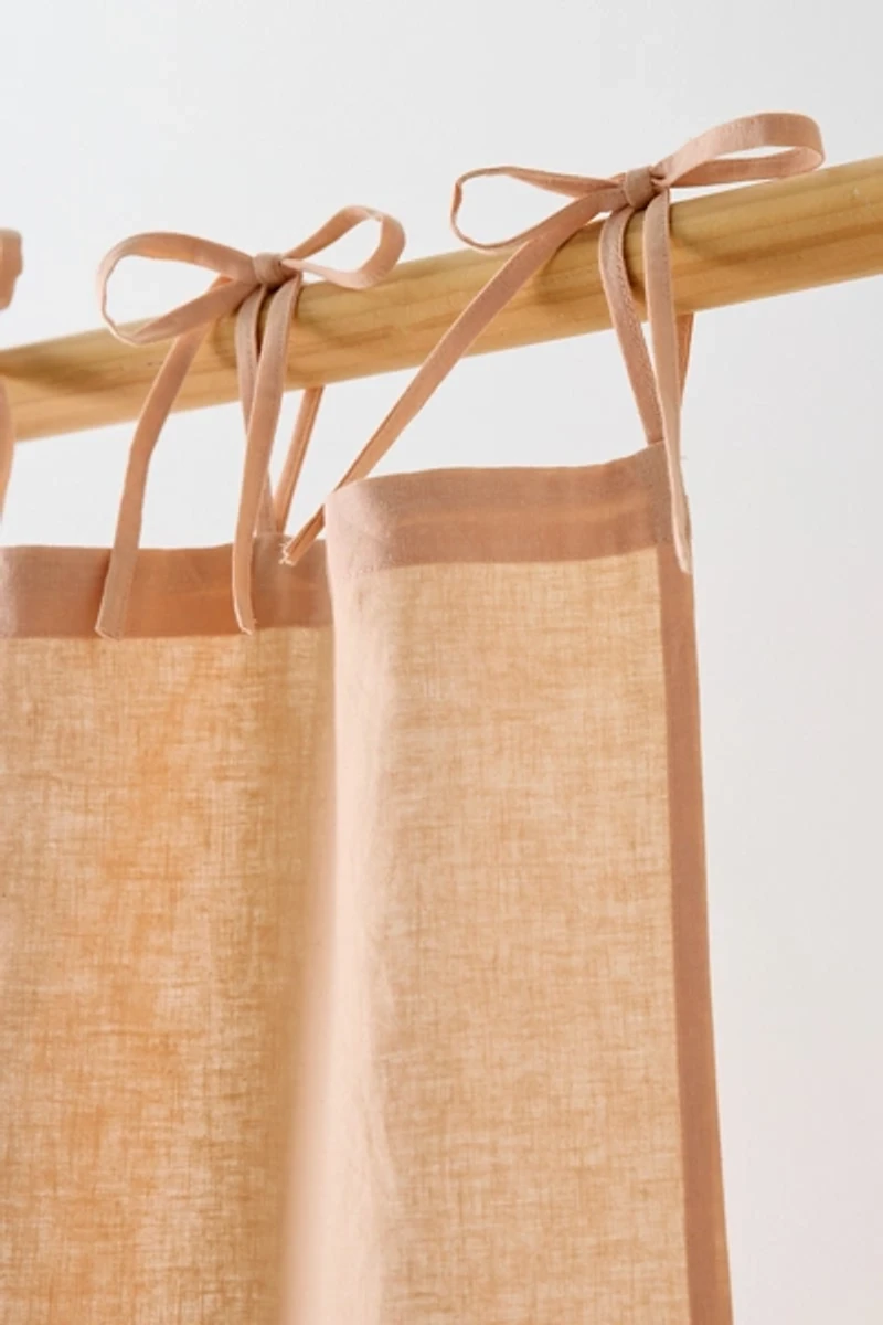 Classic Linen-Blend Window Panel