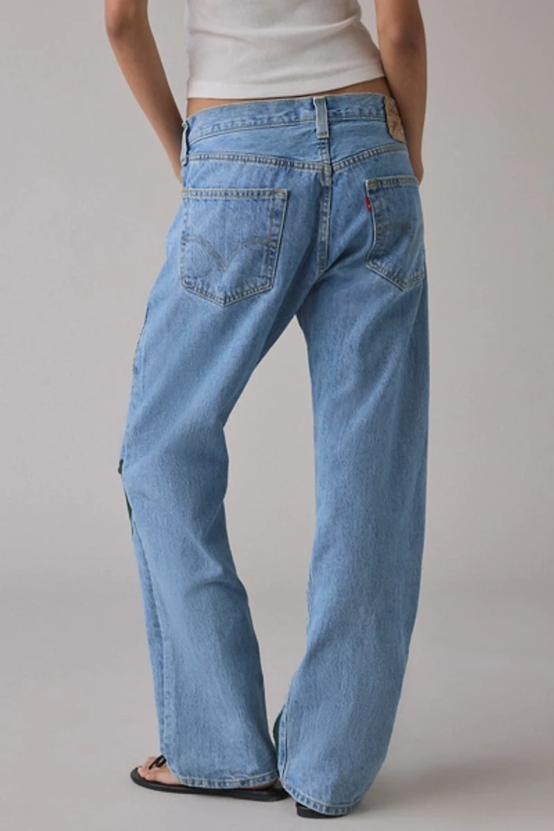 ReMADE By UO Tulip Patchwork Loose Jeans