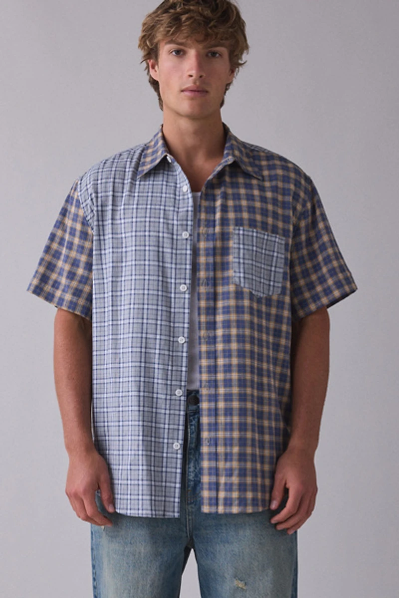 925 Originals Breeze Patchwork Plaid Shirt