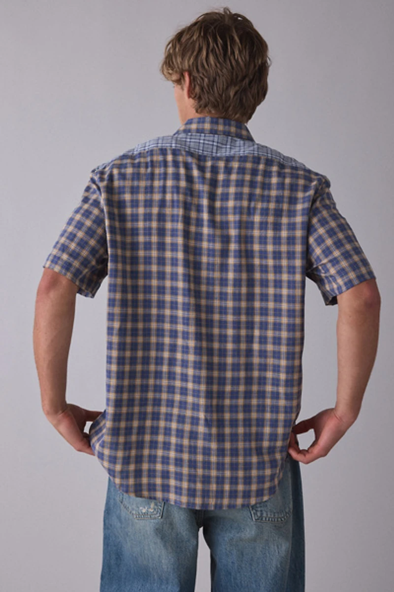 925 Originals Breeze Patchwork Plaid Shirt